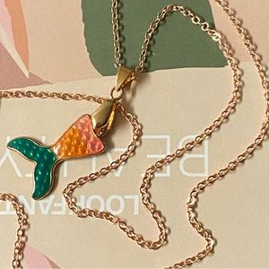 #482 Summer Vibes Mermaid Necklace